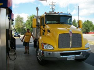 Fueling up the rig | Bison Bluegrass